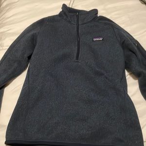 Patagonia navy blue zip up